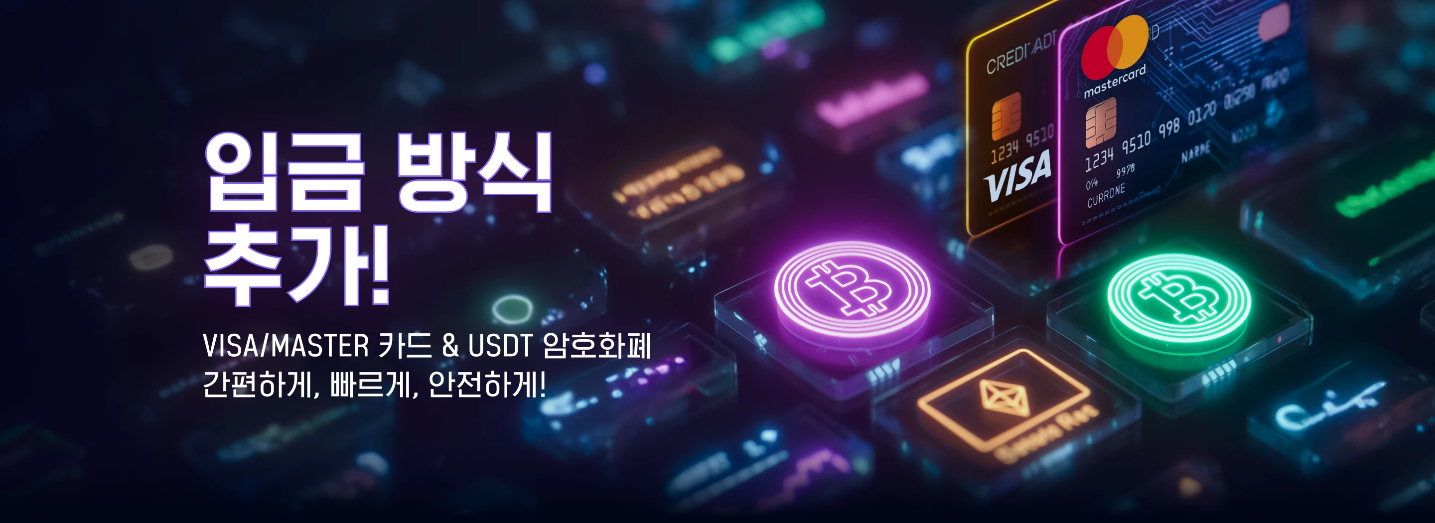 입금 방식 추가!